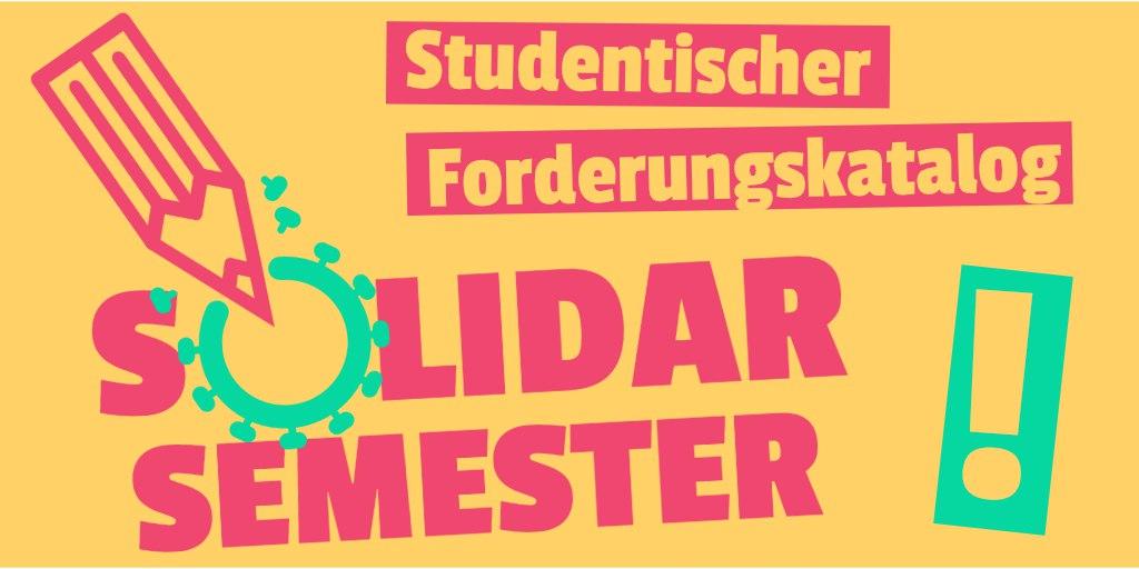 Studentischer Forderungskatalog Solidarsemester
